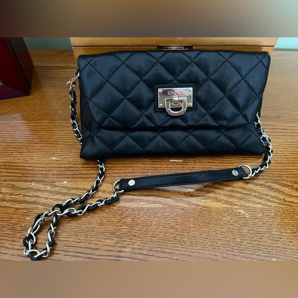 DKNY black crossbody bag (small)